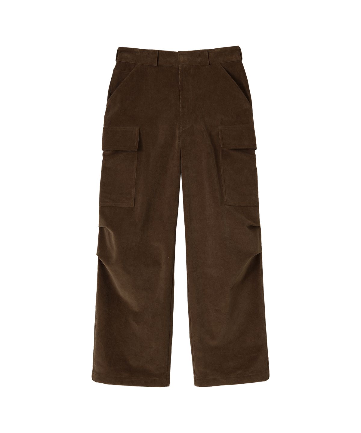 노앙(NOHANT) CORDUROY UTILITY CARGO PANTS BROWN