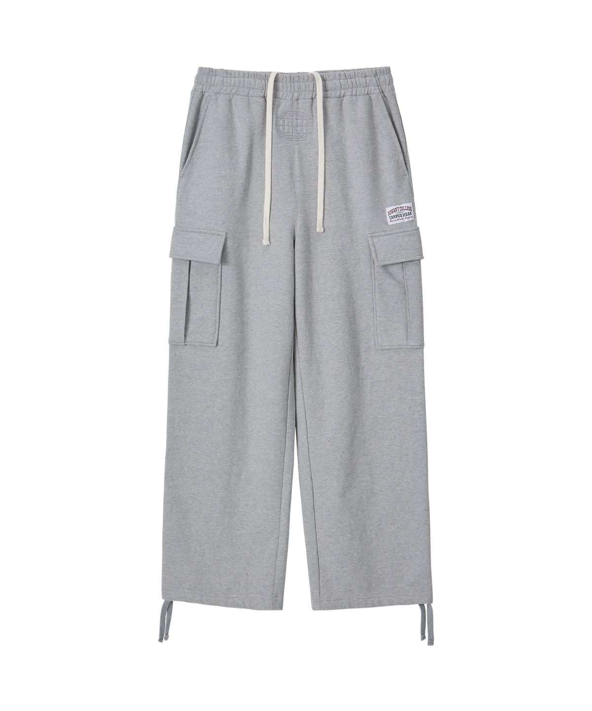 노앙(NOHANT) SWEAT UTILITY CARGO PANTS GRAY