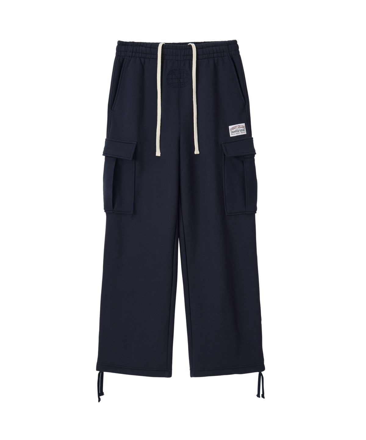 노앙(NOHANT) SWEAT UTILITY CARGO PANTS NAVY
