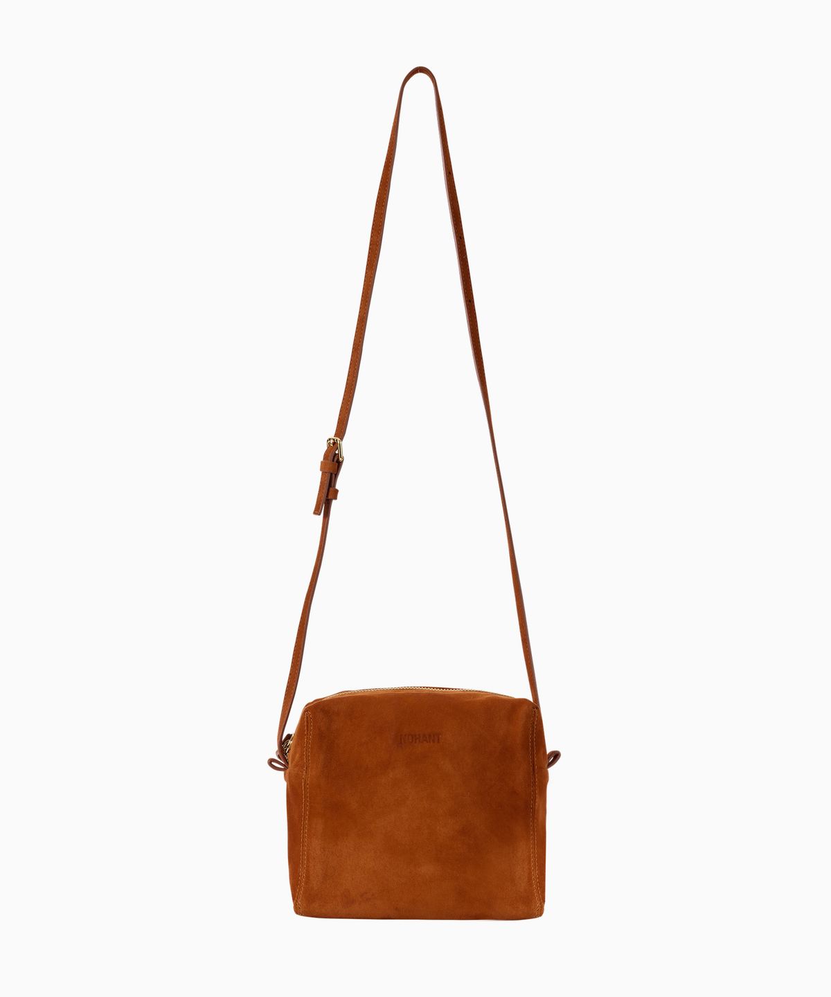 노앙(NOHANT) SUEDE PICNIC BAG CAMEL