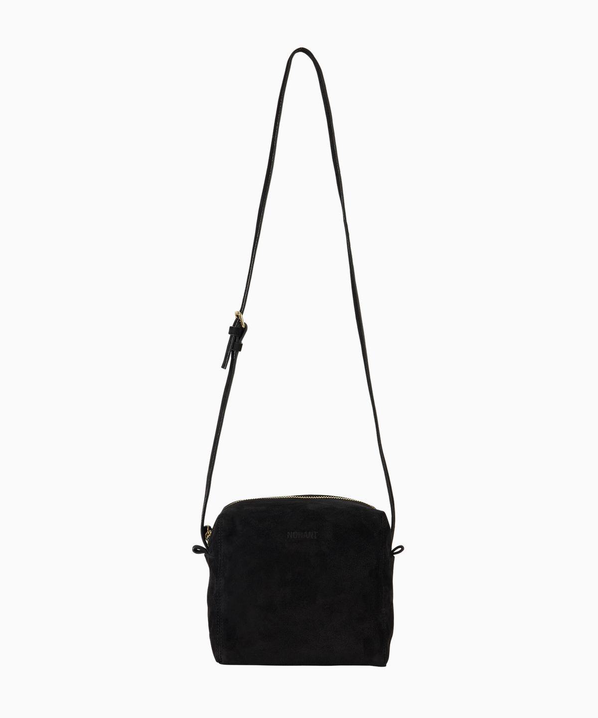 노앙(NOHANT) SUEDE PICNIC BAG BLACK