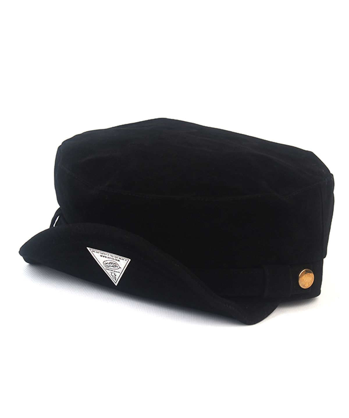 유니버셜 케미스트리(UNIVERSAL CHEMISTRY) Wire Suede Black Marine Cap 마린캡