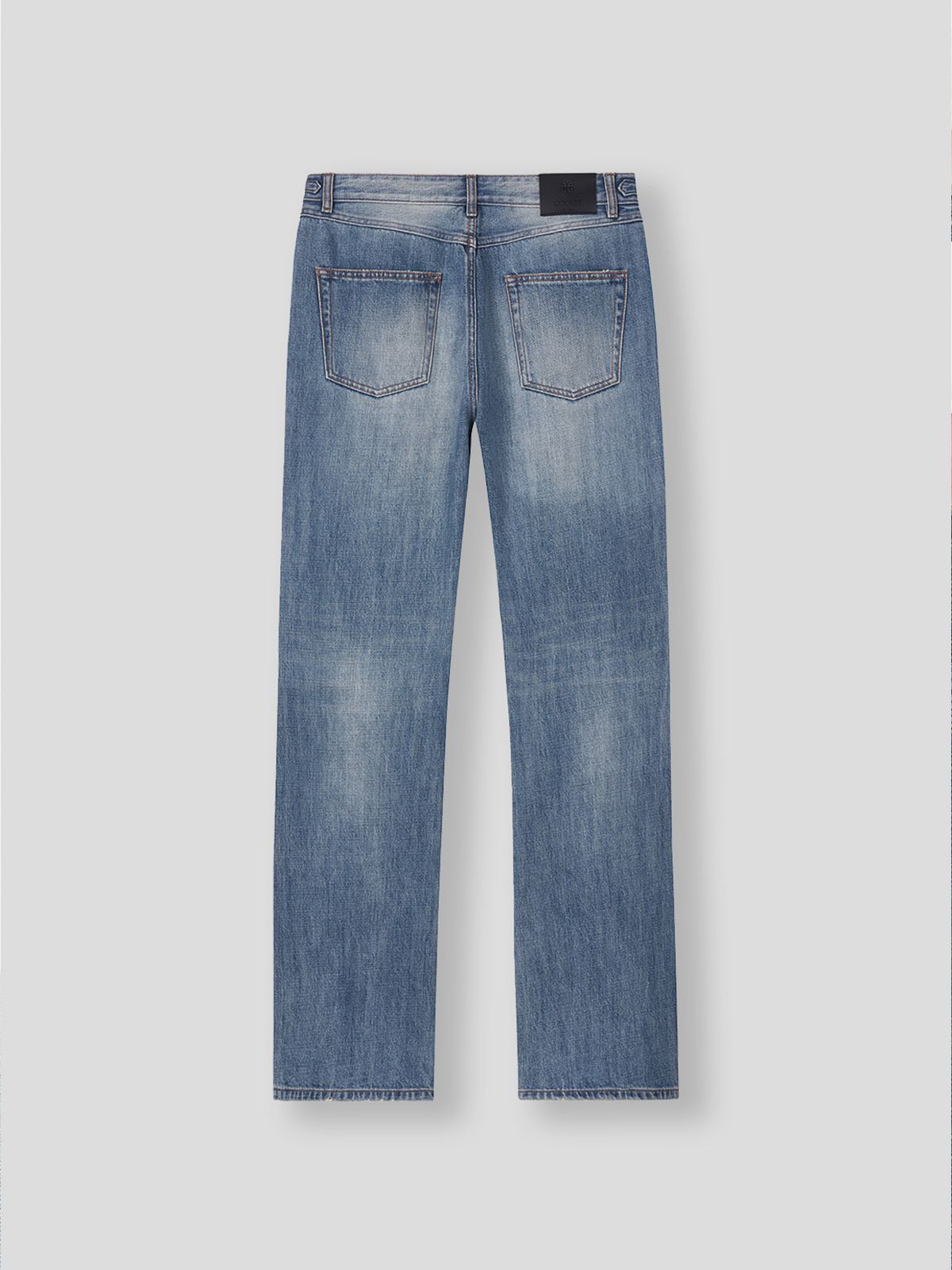 쿠르베(COURBE) Chain Flare Denim (Indigo)