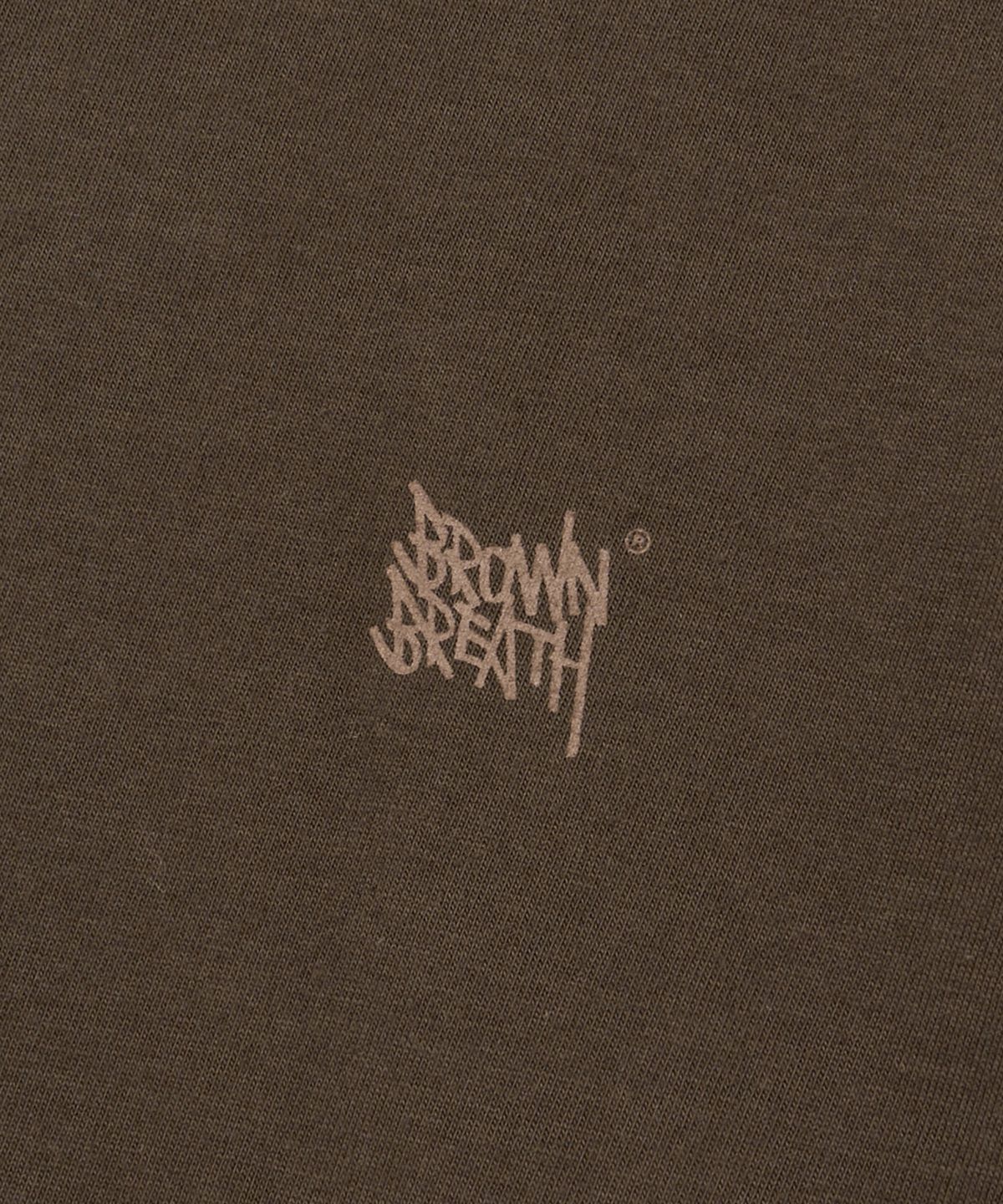 브라운브레스(BROWNBREATH) PAISLEY TAG LONGSLEEVE - BROWN