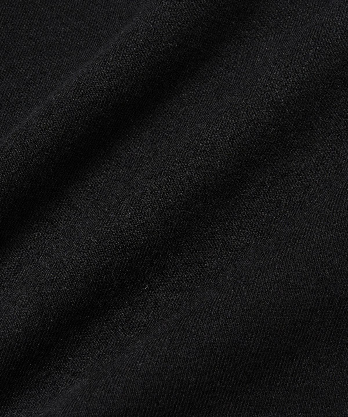 브라운브레스(BROWNBREATH) PAISLEY TAG HOODIE - BLACK