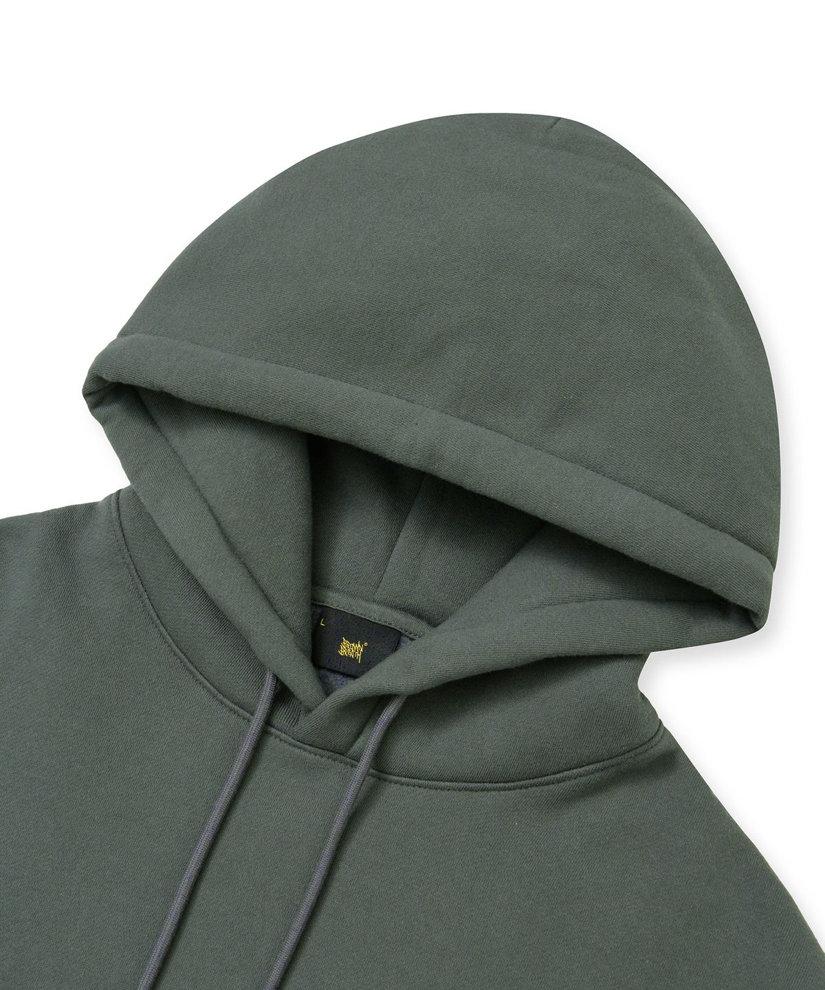 브라운브레스(BROWNBREATH) PAISLEY TAG HOODIE - CHARCOAL
