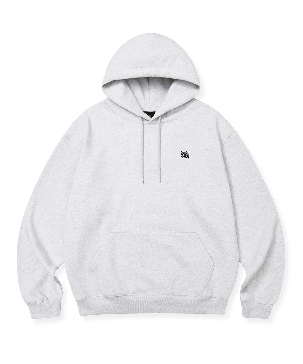 브라운브레스(BROWNBREATH) PAISLEY TAG HOODIE - ASH