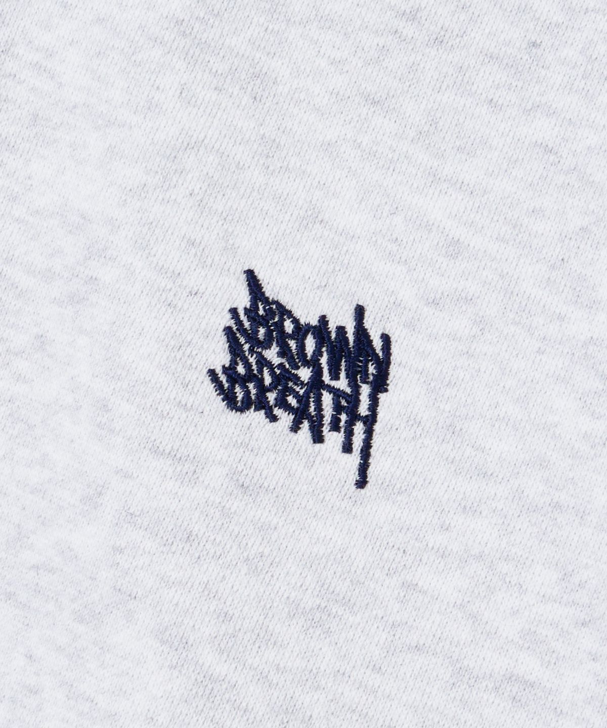 브라운브레스(BROWNBREATH) PAISLEY TAG HOODIE - ASH