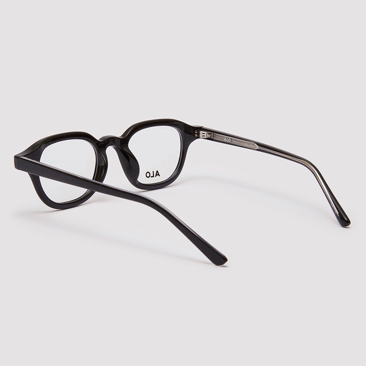 알로아이웨어(ALO EYEWEAR) [Essential] AL5503 0909G 에센셜 스퀘어 블랙 안경테 블루라이트 차단 렌즈 선택