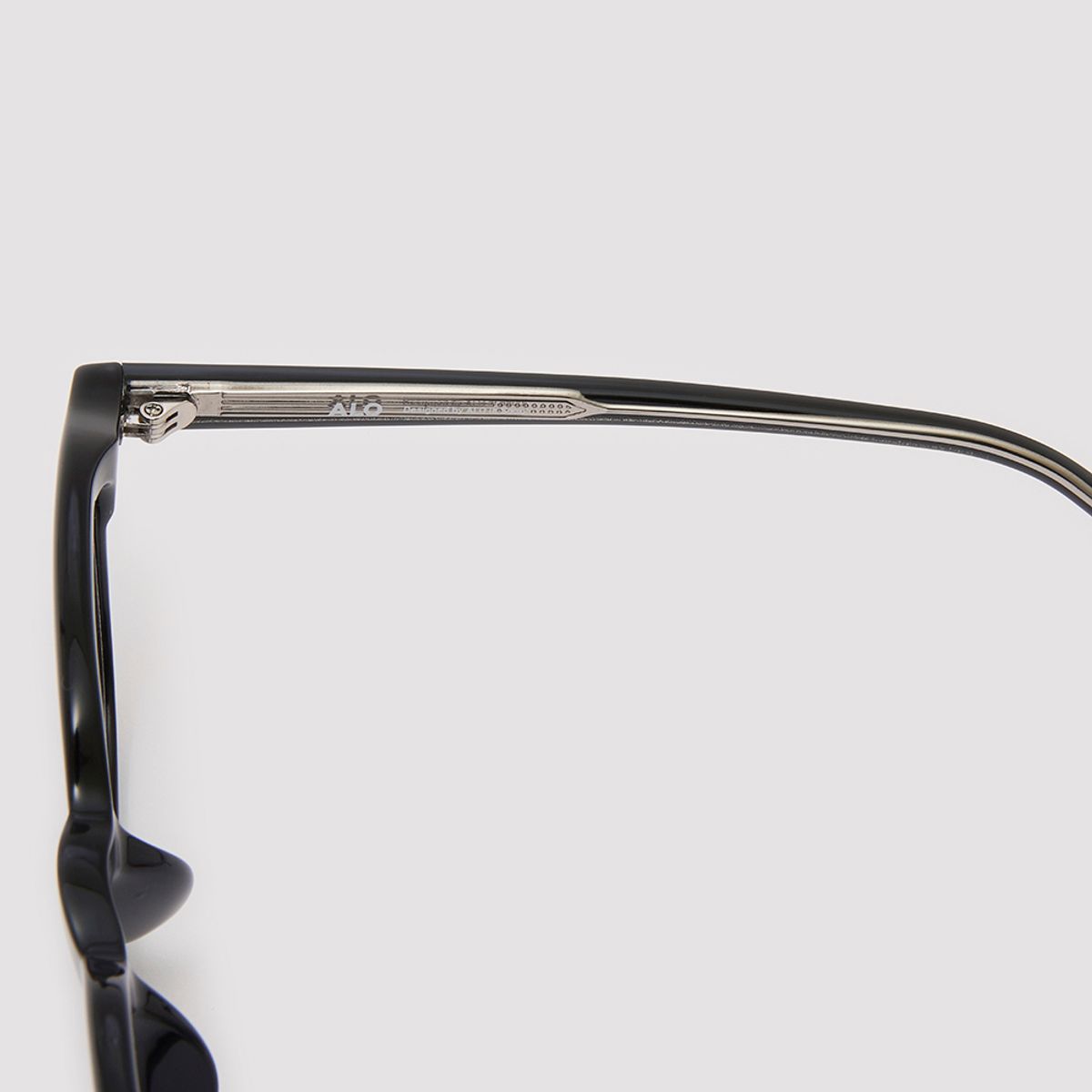 알로아이웨어(ALO EYEWEAR) [Essential] AL5503 0909G 에센셜 스퀘어 블랙 안경테 블루라이트 차단 렌즈 선택