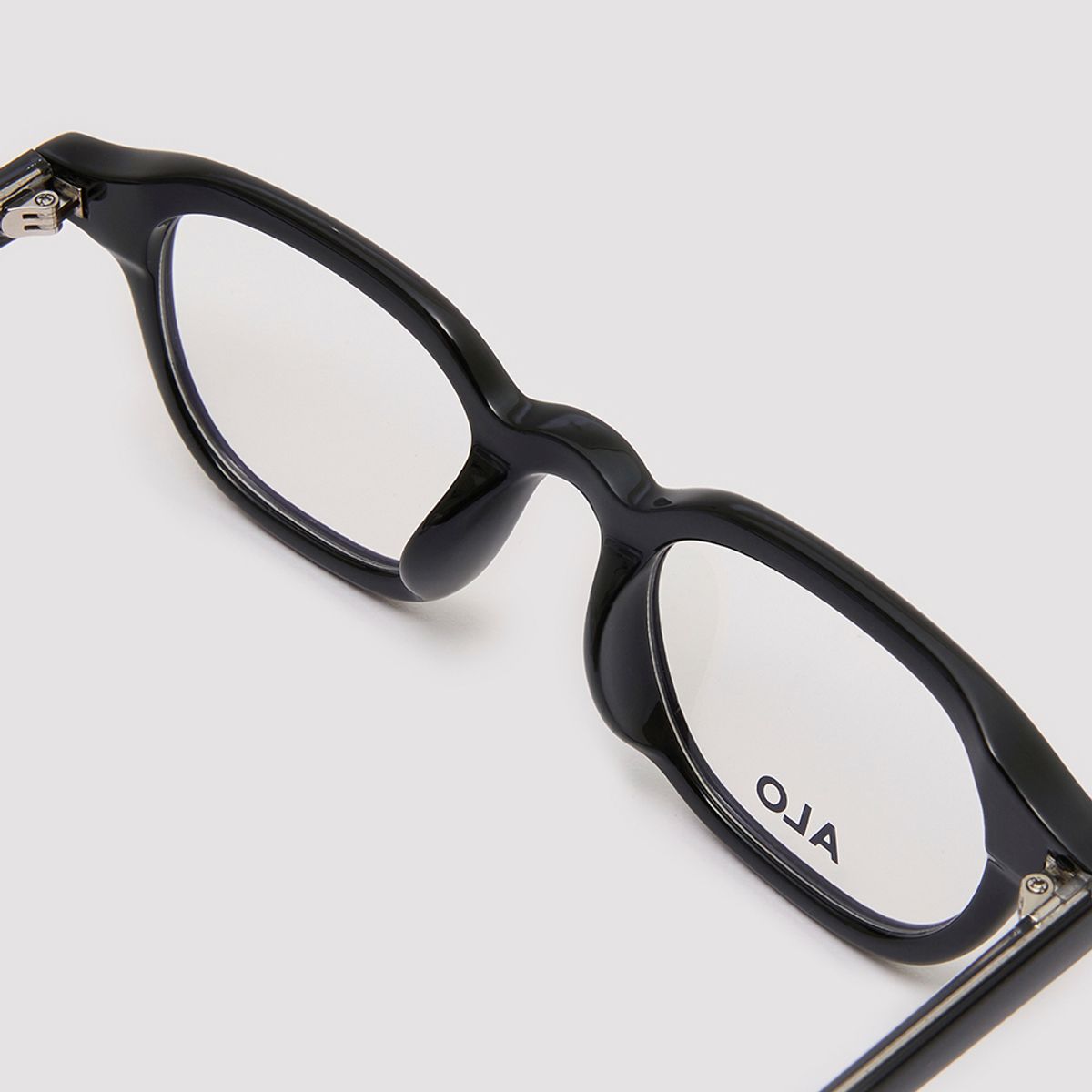 알로아이웨어(ALO EYEWEAR) [Essential] AL5503 0909G 에센셜 스퀘어 블랙 안경테 블루라이트 차단 렌즈 선택