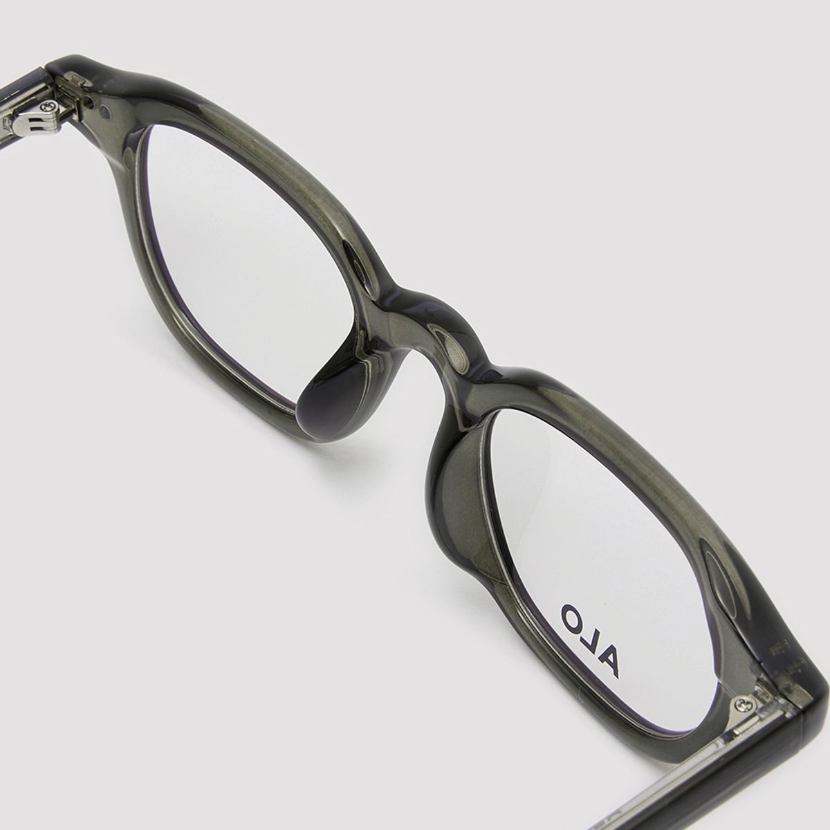 알로아이웨어(ALO EYEWEAR) [Essential] AL5503 1313G 에센셜 스퀘어 카키 안경테 블루라이트 차단 렌즈 선택