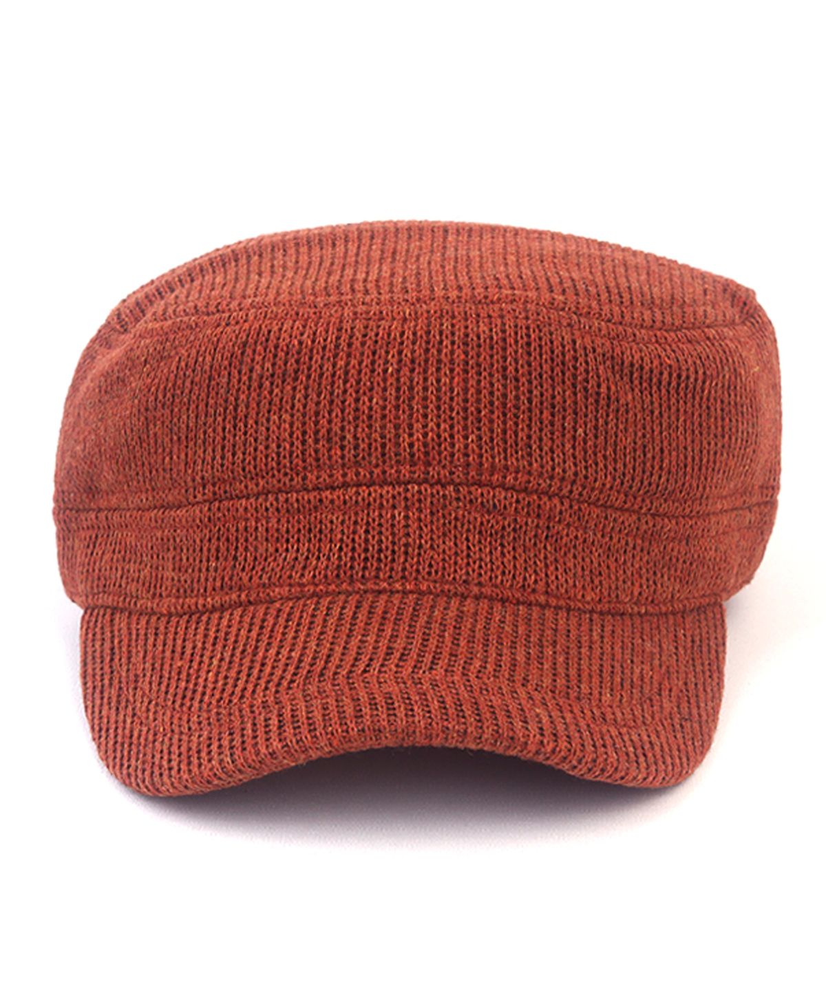 유니버셜 케미스트리(UNIVERSAL CHEMISTRY) Knit Brown Military Cap 군모