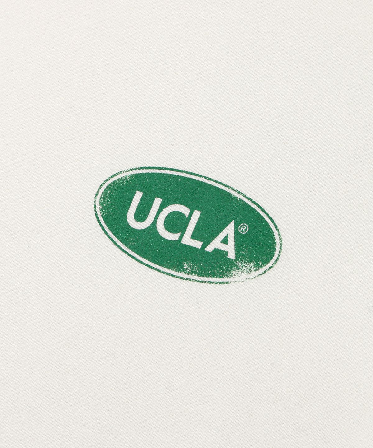 유씨엘에이(UCLA) 오버핏 로고 스웻셔츠[O-WHITE](UBRLTA1)