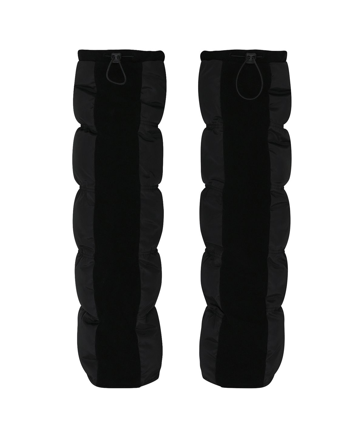 플레이부(PLAYBOO) OVER KNEE PADDED LEG WARMER_Black