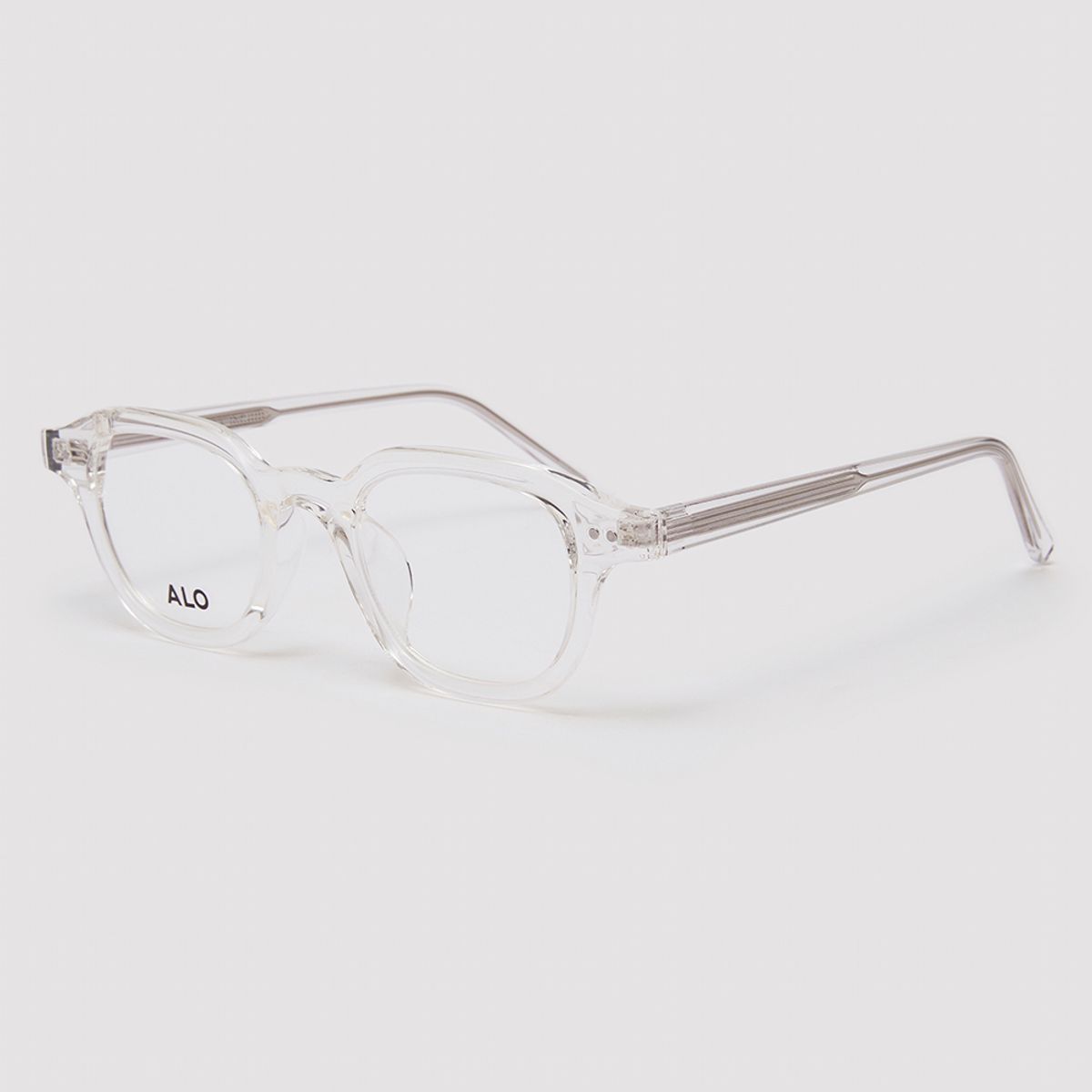 알로아이웨어(ALO EYEWEAR) [Essential] AL5503 2020G 에센셜 스퀘어 클리어 안경테 블루라이트 차단 렌즈 선택