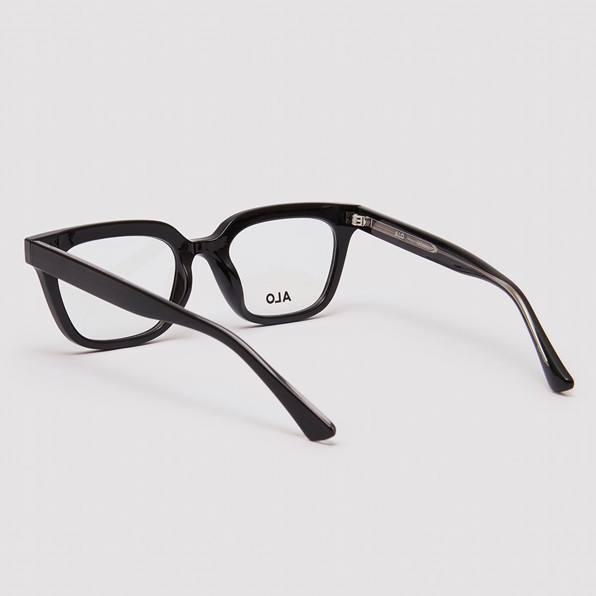 알로아이웨어(ALO EYEWEAR) [Essential] AL5504 0909G 잭클린 스퀘어 블랙 안경테 블루라이트 차단 렌즈 선택