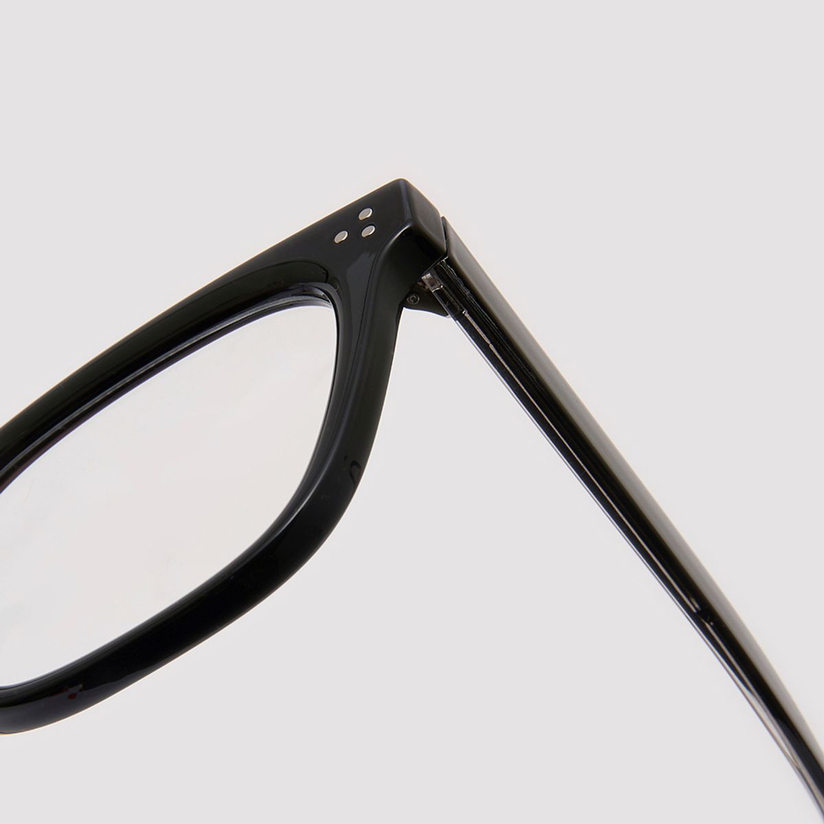 알로아이웨어(ALO EYEWEAR) [Essential] AL5504 0909G 잭클린 스퀘어 블랙 안경테 블루라이트 차단 렌즈 선택