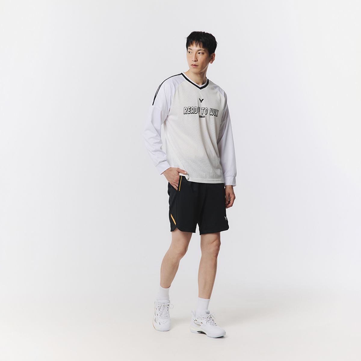 빅터(VICTOR) GAME FLOW 배드민턴 남녀공용 긴팔 티셔츠 (T-55102)