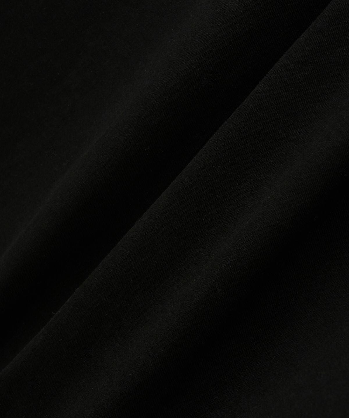 세터(SATUR) 콘트라스트 스티치 다이드 코튼 셔츠 블랙