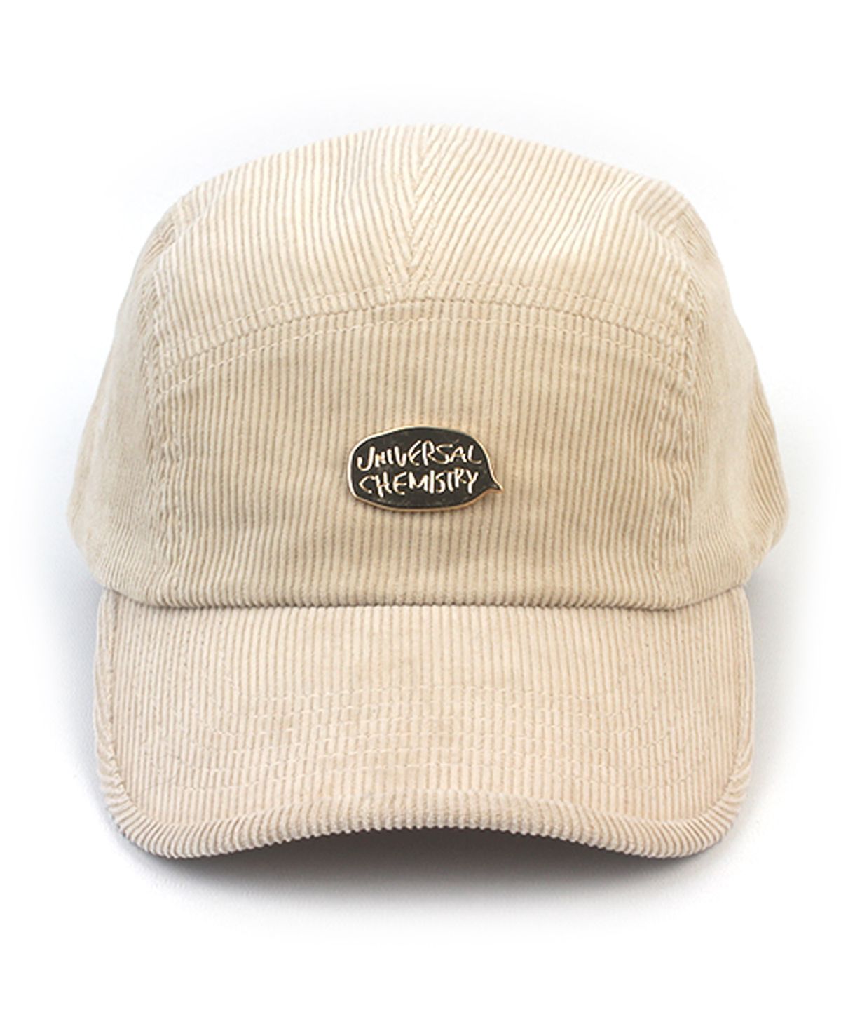유니버셜 케미스트리(UNIVERSAL CHEMISTRY) Washing Corduroy Ivory Campcap 캠프캡