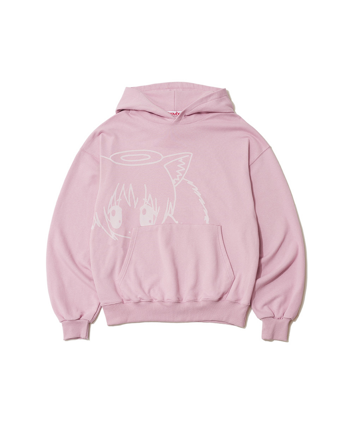 잇자바이브(ITZAVIBE) CAT GIRL HOODIE - PINK