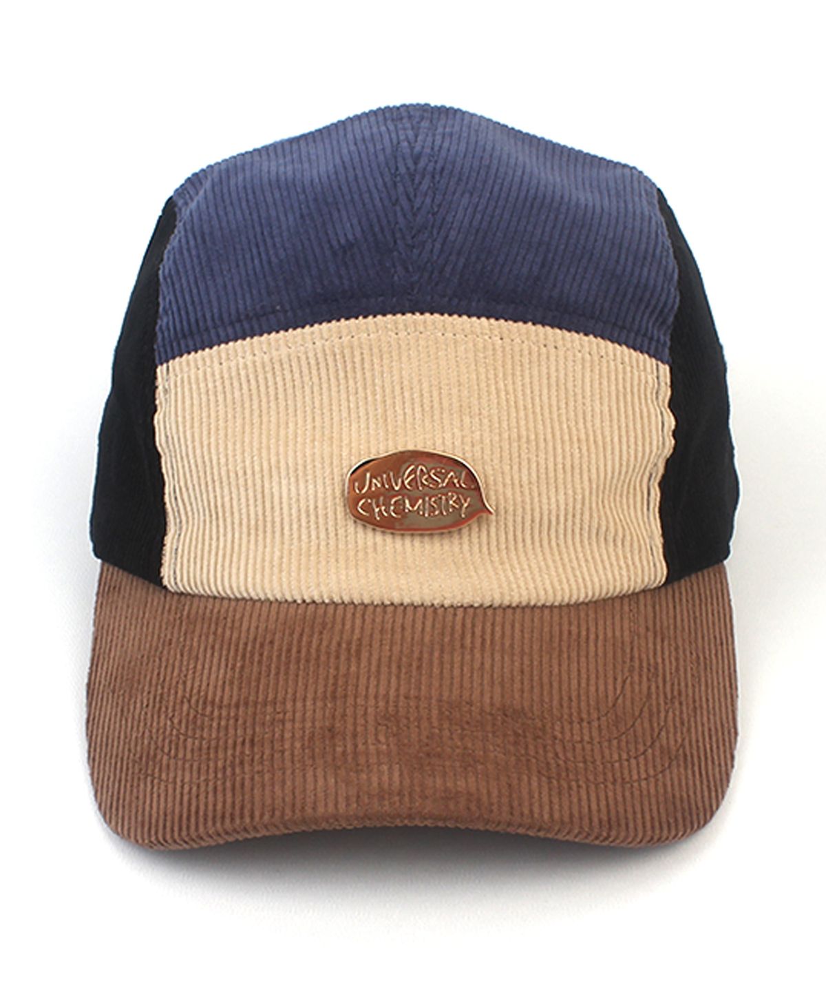 유니버셜 케미스트리(UNIVERSAL CHEMISTRY) Corduroy Navy Beige Campcap 캠프캡
