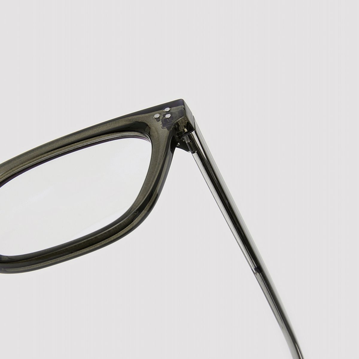 알로아이웨어(ALO EYEWEAR) [Essential] AL5504 1313G 잭클린 스퀘어 카키 안경테 블루라이트 차단 렌즈 선택