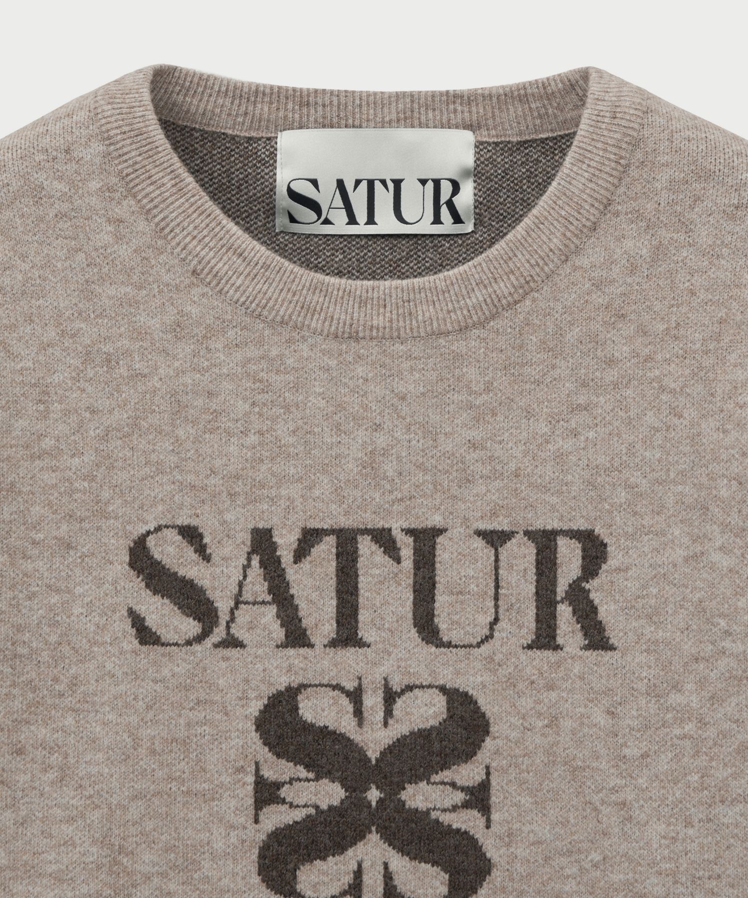 FCRB 24AW AUTHENTIC LOGO CREWNECK KNIT M 24AW FCRB AUTHENTIC LOGO