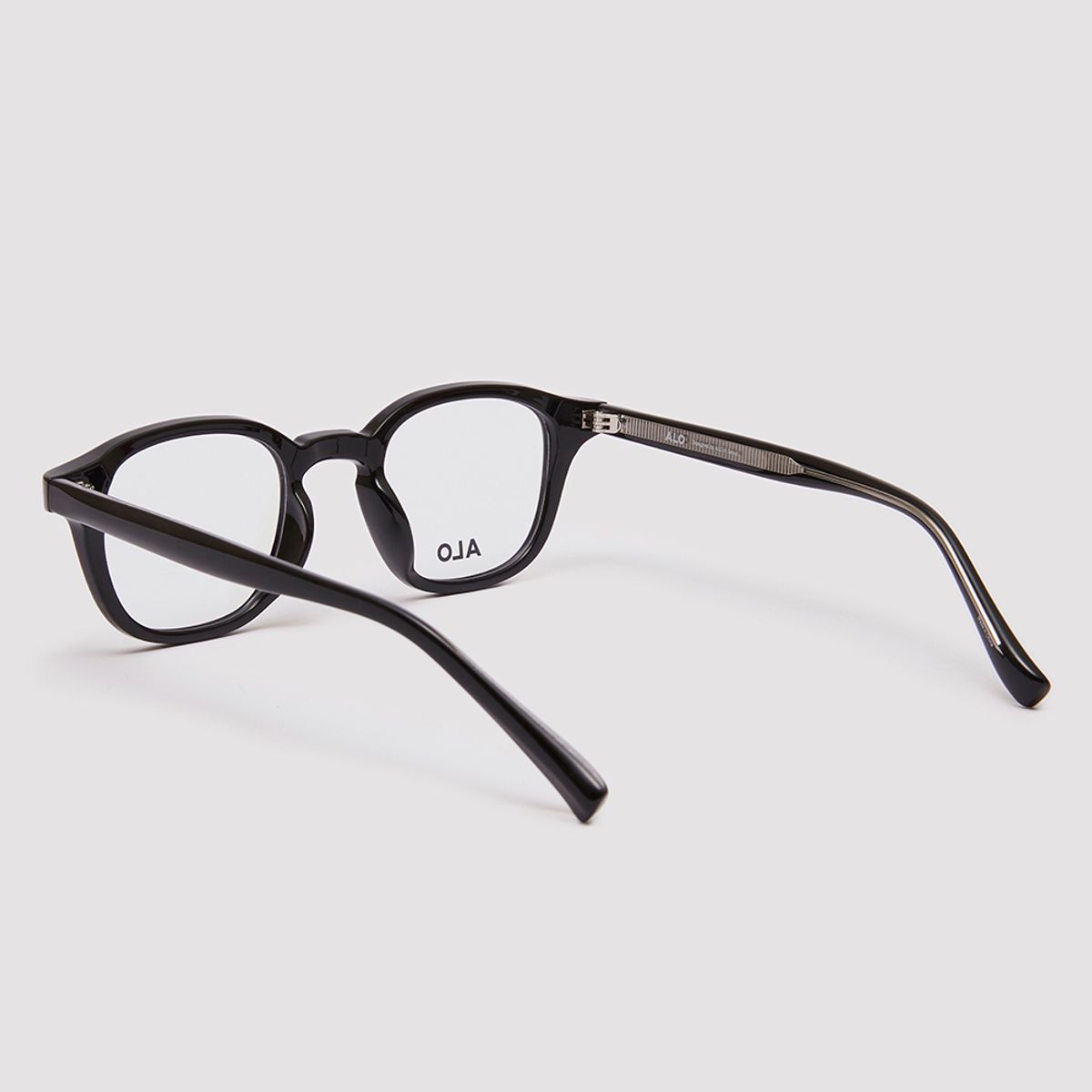 알로아이웨어(ALO EYEWEAR) [Essential] AL5505 0909G 웰링턴 블랙 안경테 블루라이트 차단 렌즈 선택