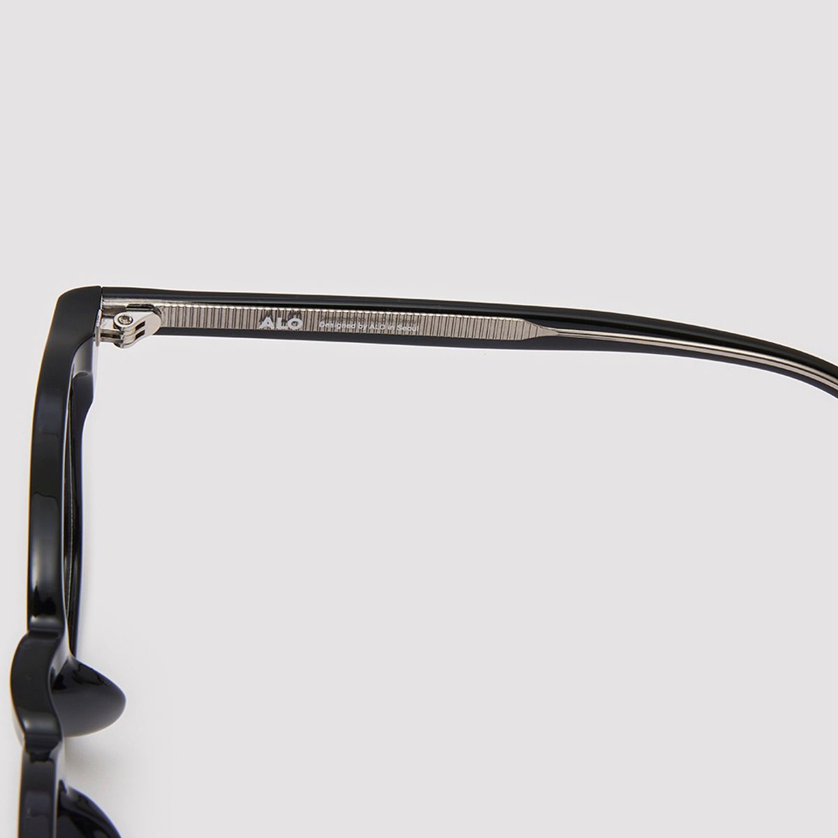 알로아이웨어(ALO EYEWEAR) [Essential] AL5505 0909G 웰링턴 블랙 안경테 블루라이트 차단 렌즈 선택