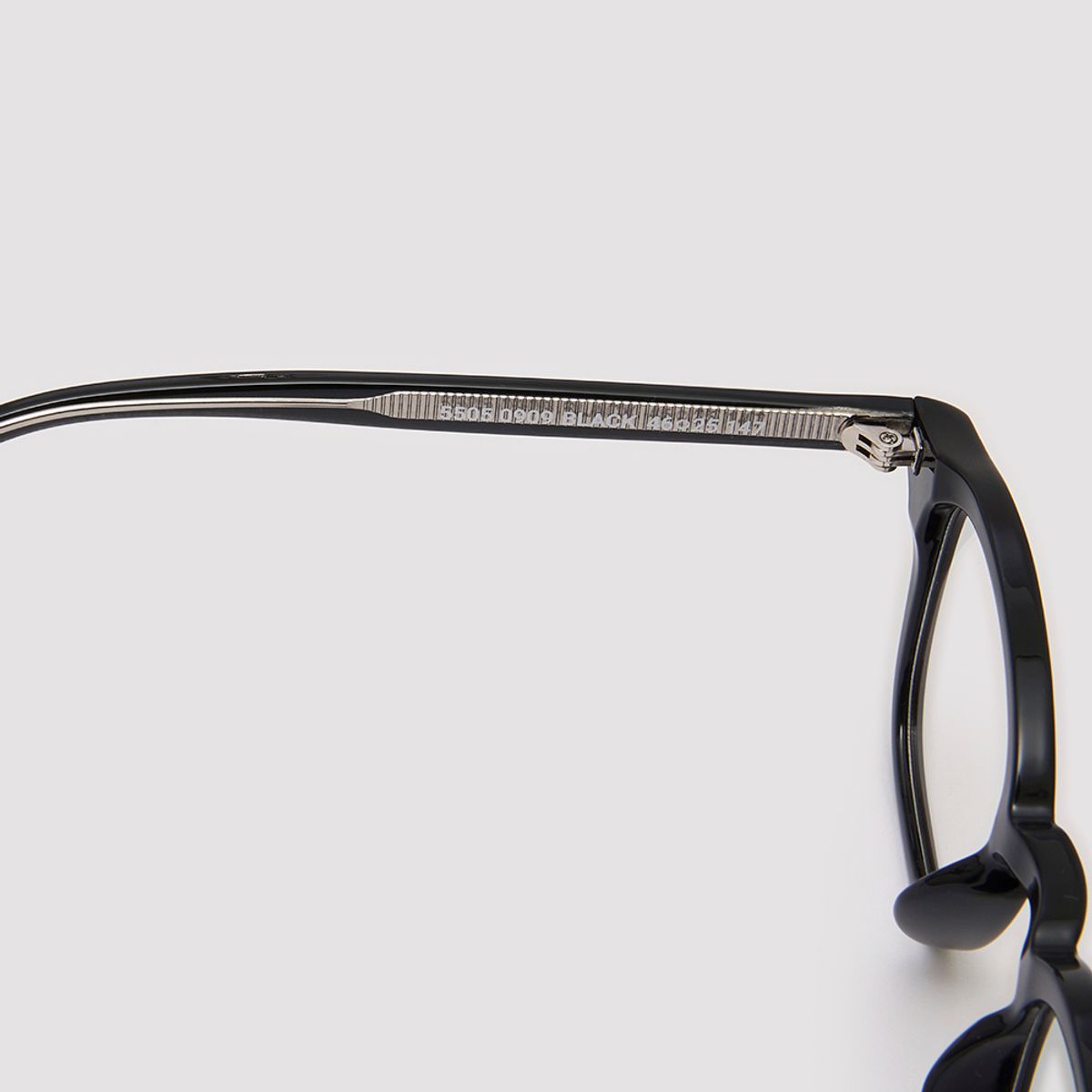 알로아이웨어(ALO EYEWEAR) [Essential] AL5505 0909G 웰링턴 블랙 안경테 블루라이트 차단 렌즈 선택