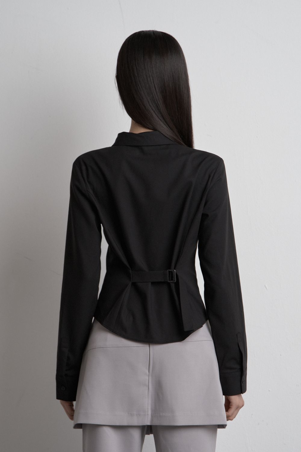 瑠衣@緊急のメッセージ以外は不要です　 America+black DUNGAREE JQ BLACK LONG JACKET(S BLACK): Vintage｜THE SHOP