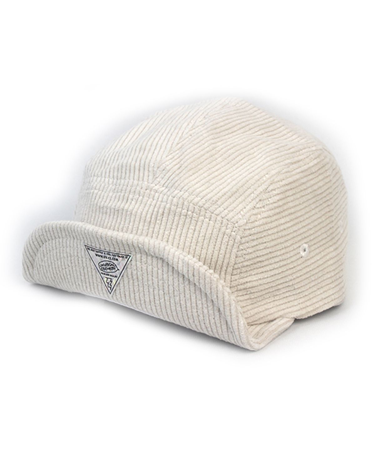 유니버셜 케미스트리(UNIVERSAL CHEMISTRY) Wire Corduroy Ivory Campcap  - Big Size 캠프캡