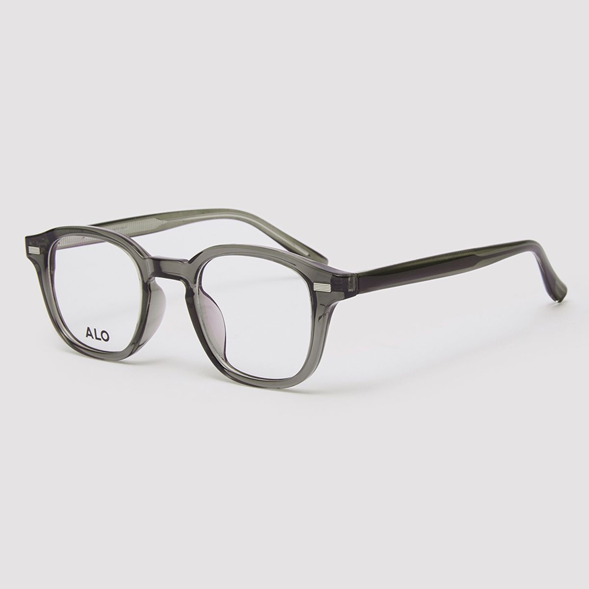 알로아이웨어(ALO EYEWEAR) [Essential] AL5505 1010G 웰링턴 그레이 안경테 블루라이트 차단 렌즈 선택