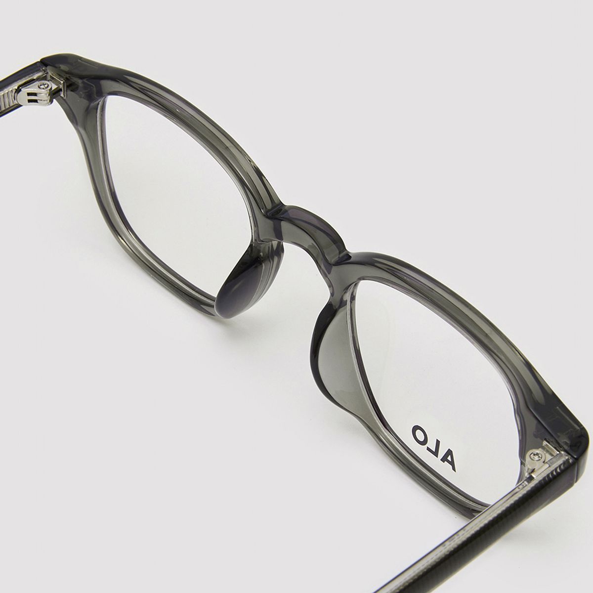 알로아이웨어(ALO EYEWEAR) [Essential] AL5505 1010G 웰링턴 그레이 안경테 블루라이트 차단 렌즈 선택