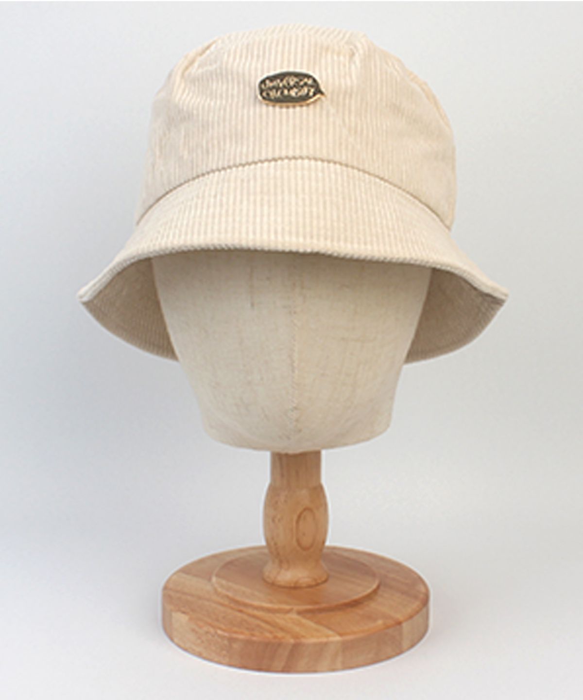 유니버셜 케미스트리(UNIVERSAL CHEMISTRY) Corduroy Bubble Ivory Bucket Hat 버킷햇