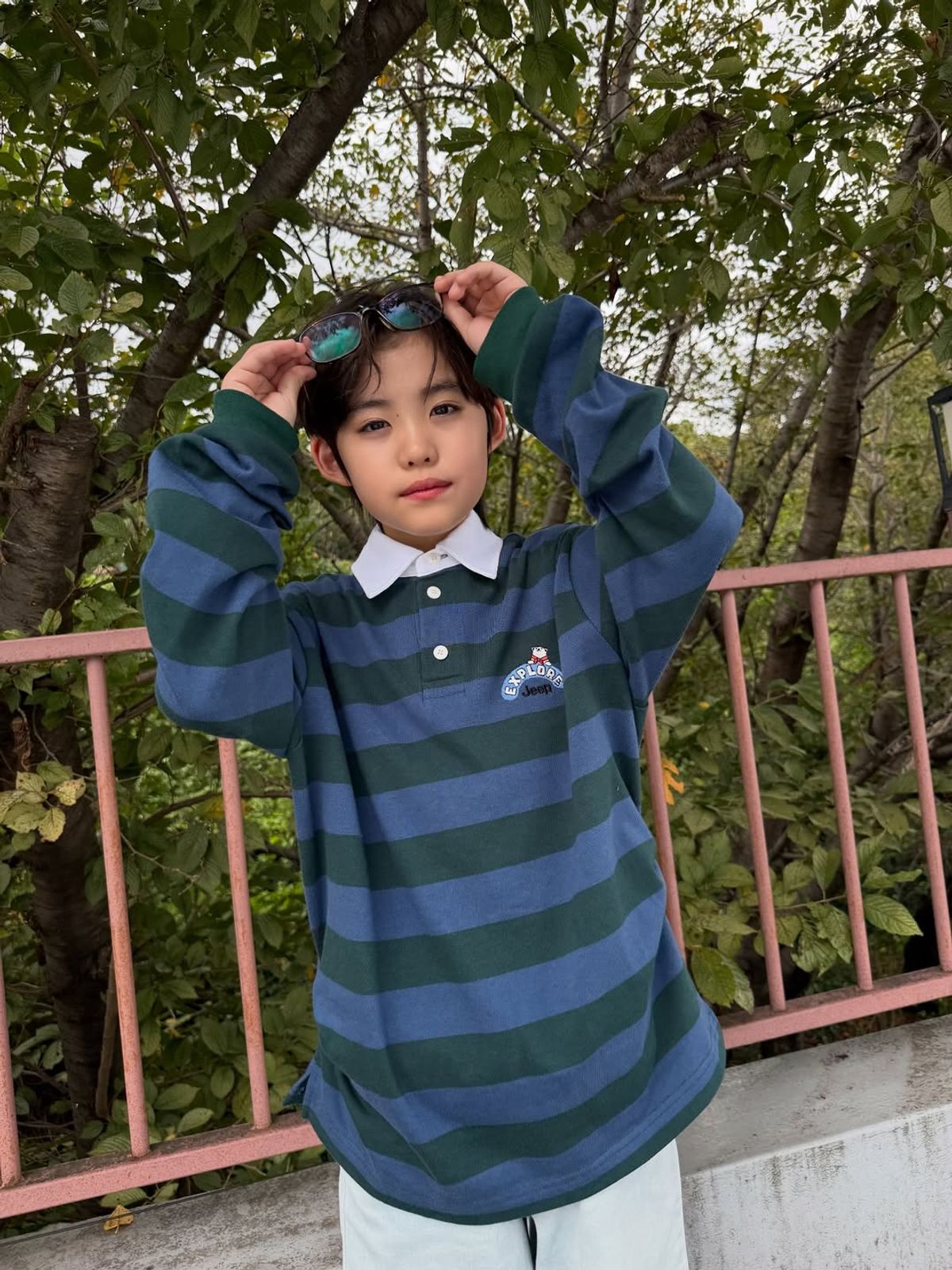 지프키즈(JEEPKIDS) 익스플로어 베어 보더 카라티(KQ5TSU031BL)