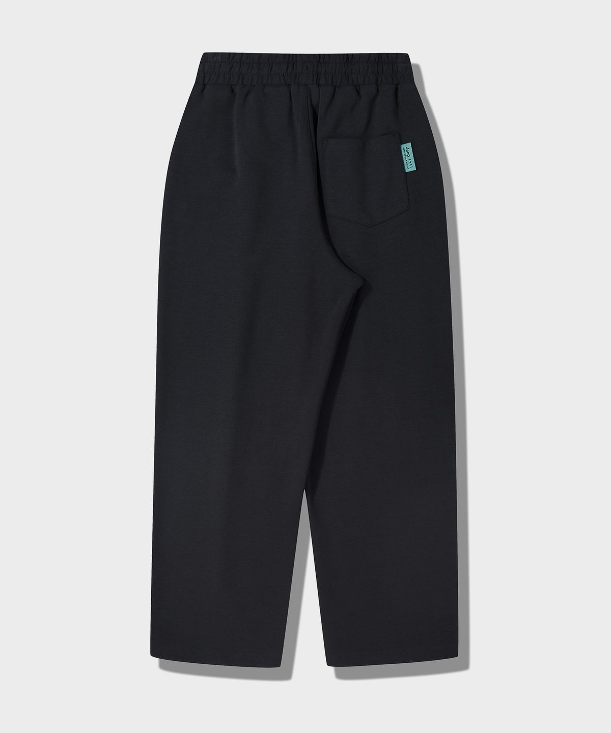 지프키즈(JEEPKIDS) 스몰 로고 핀턱 트레이닝 팬츠(KQ5TPU098BK)