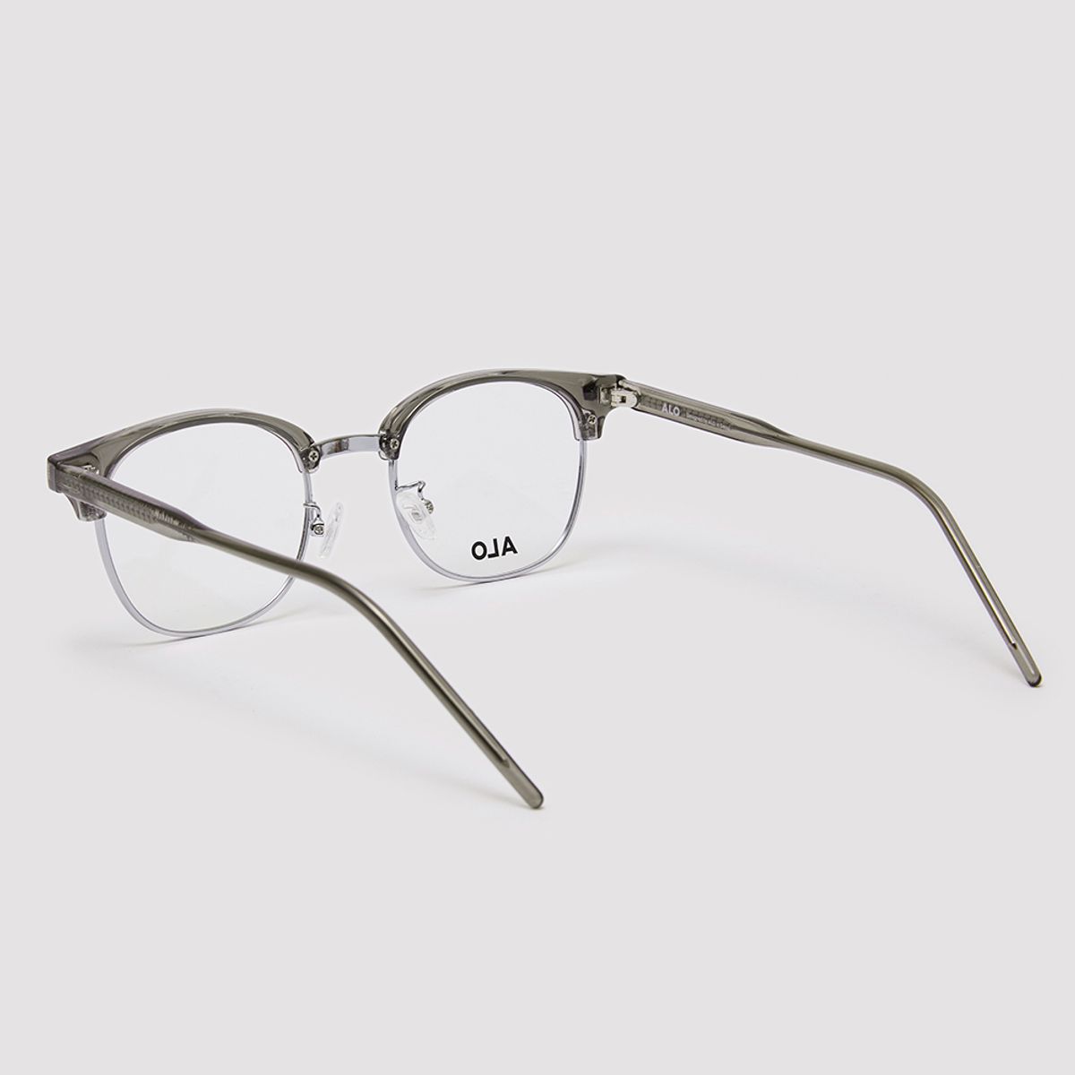 알로아이웨어(ALO EYEWEAR) [Essential] AL5506 1010G 하금테 그레이/실버 안경테 블루라이트 차단 렌즈 선택