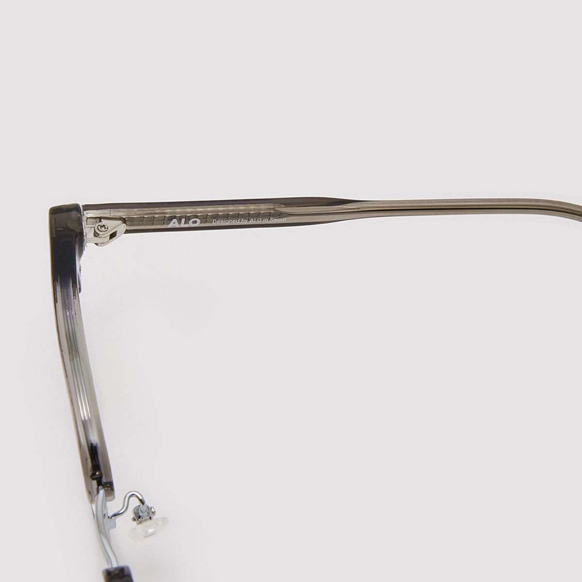 알로아이웨어(ALO EYEWEAR) [Essential] AL5506 1010G 하금테 그레이/실버 안경테 블루라이트 차단 렌즈 선택