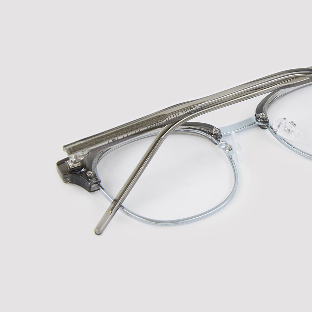 알로아이웨어(ALO EYEWEAR) [Essential] AL5506 1010G 하금테 그레이/실버 안경테 블루라이트 차단 렌즈 선택
