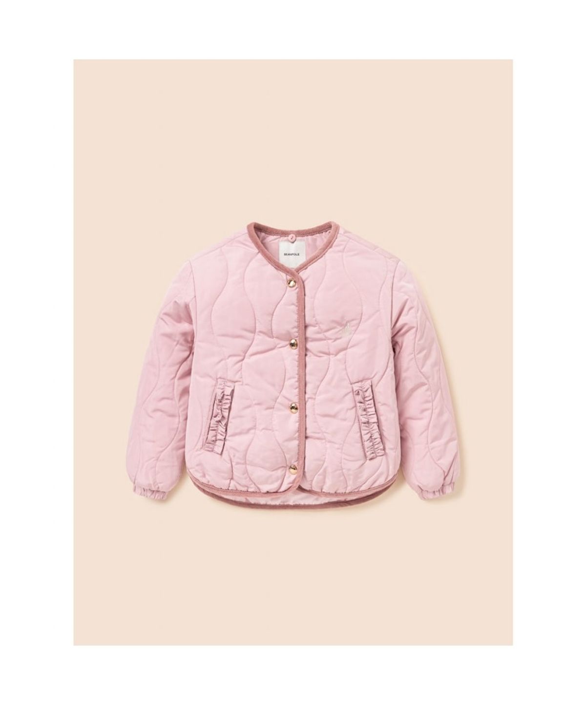 빈폴 키즈(BEANPOLE KIDS) 여아 러블리 2SET 패딩 점퍼  라이트 핑크 (BI5938G01Y)