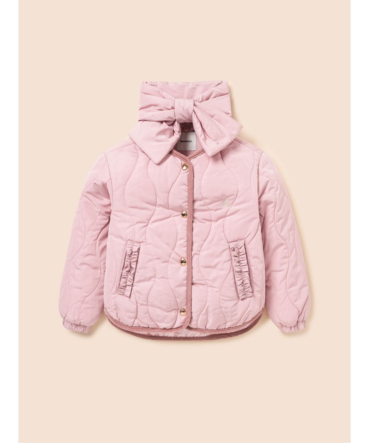 빈폴 키즈(BEANPOLE KIDS) 여아 러블리 2SET 패딩 점퍼  라이트 핑크 (BI5938G01Y)
