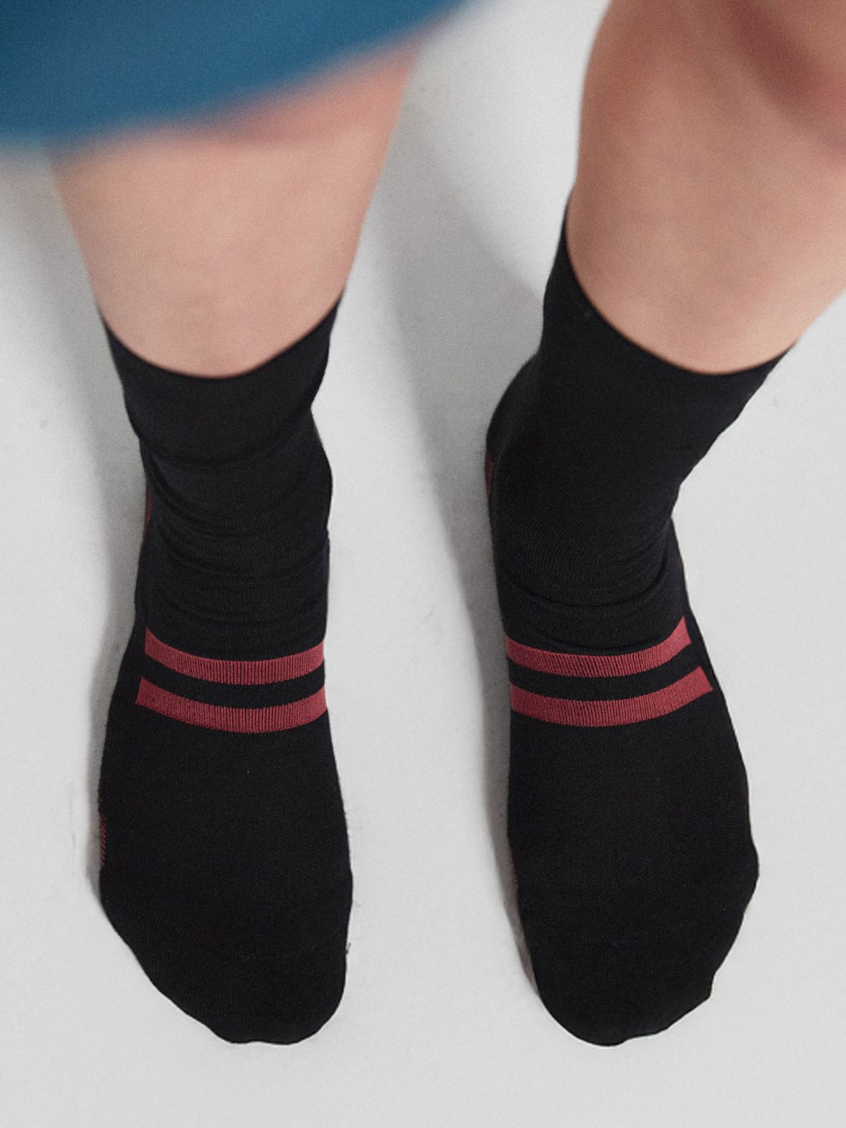 미나수(MENASOO) [5 PACK] Menasoo Soft Runsocks_Black