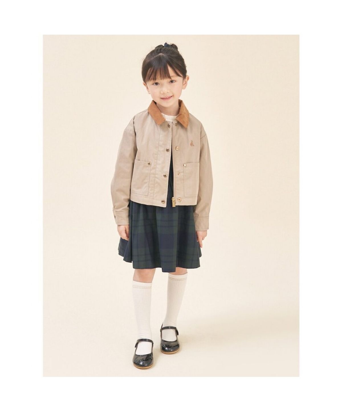 빈폴 키즈(BEANPOLE KIDS) 여아 헌팅 재킷  베이지 (BI5839G02A)
