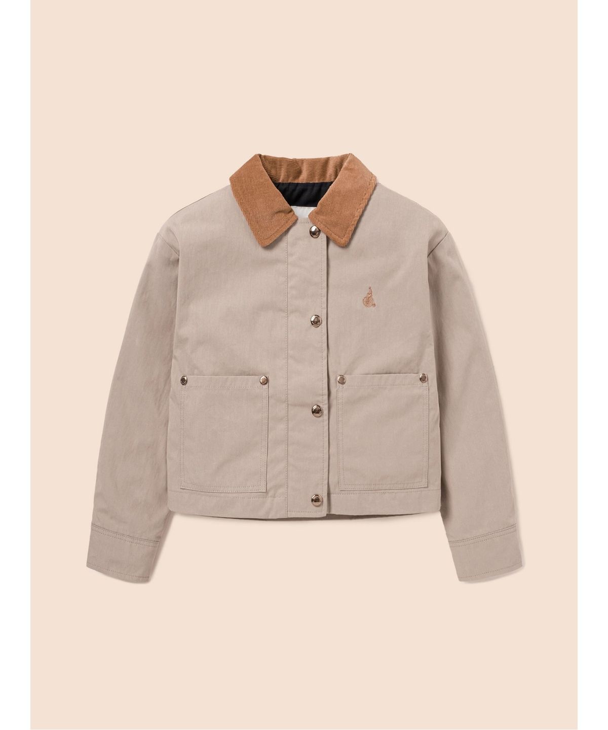 빈폴 키즈(BEANPOLE KIDS) 여아 헌팅 재킷  베이지 (BI5839G02A)