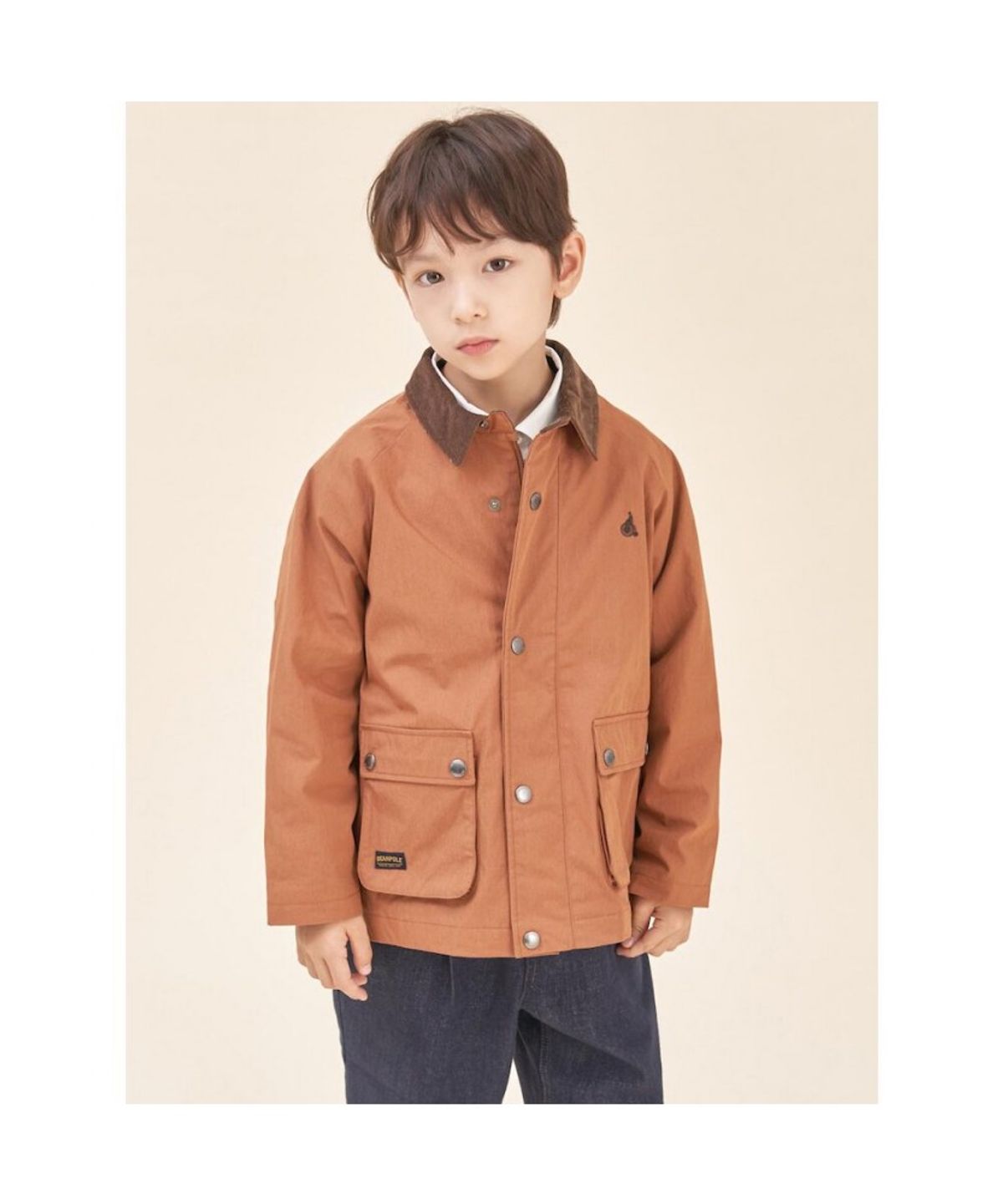 빈폴 키즈(BEANPOLE KIDS) 클래식 헌팅 재킷  브라운 (BI5839U02D)