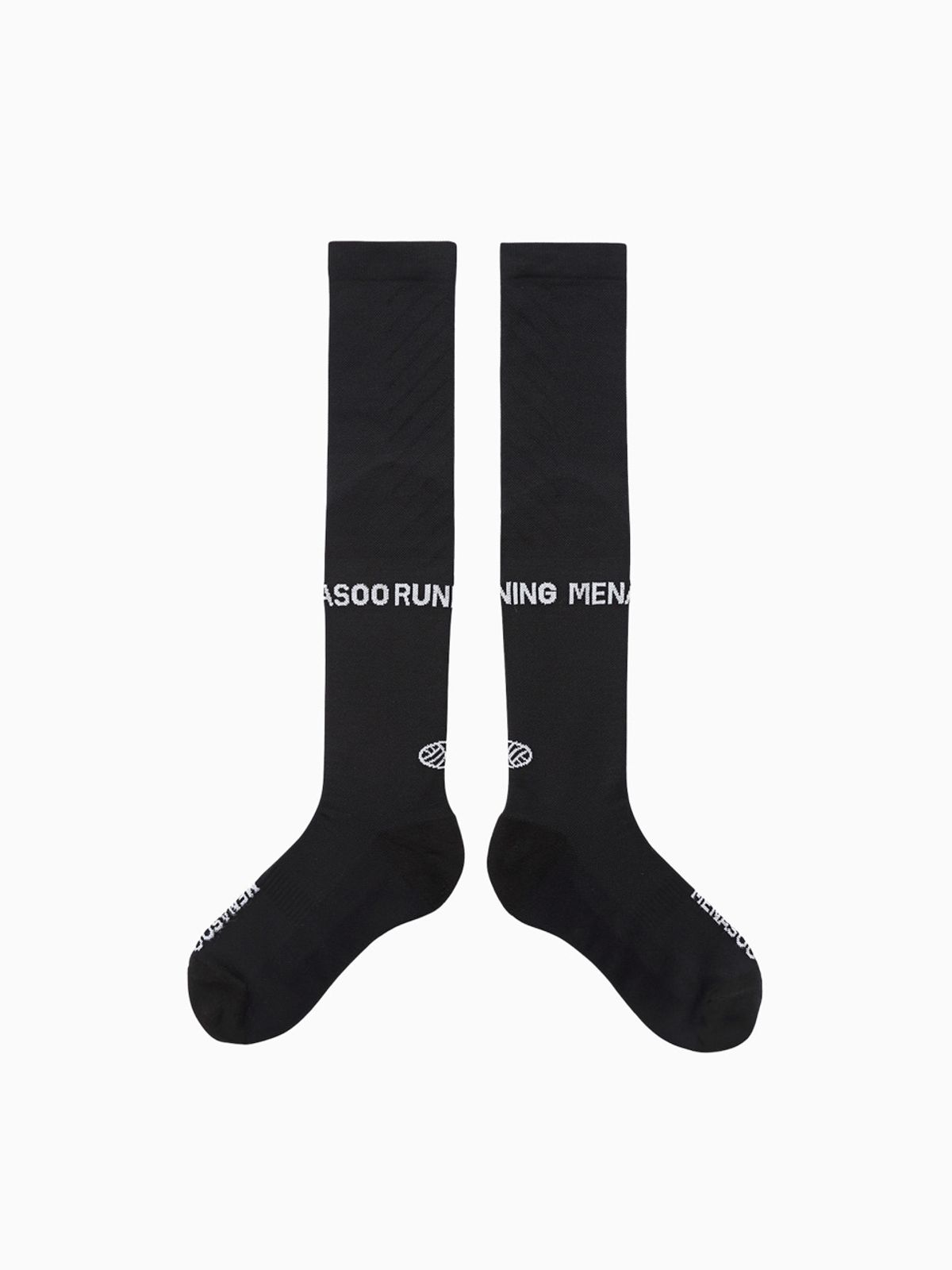 미나수(MENASOO) [5 PACK] Menasoo Long Socks_Black