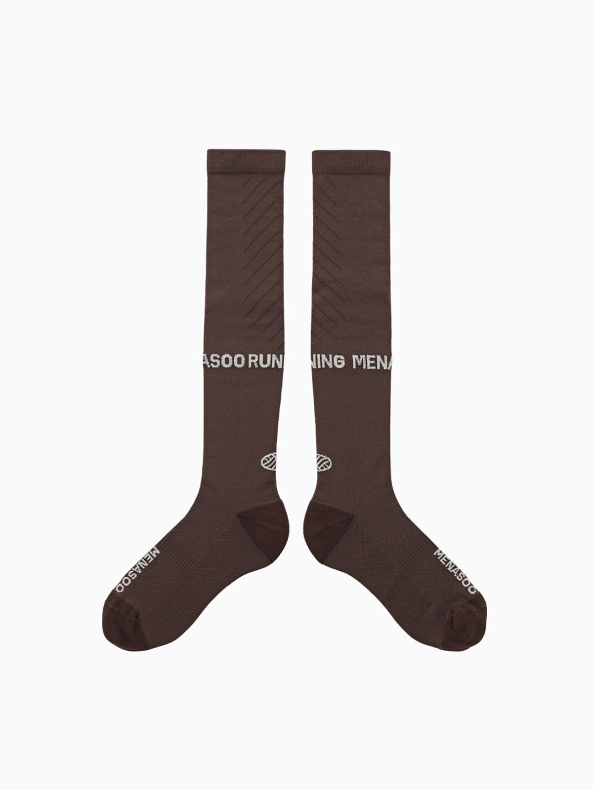 미나수(MENASOO) [10 PACK] Menasoo Long Socks_Brown